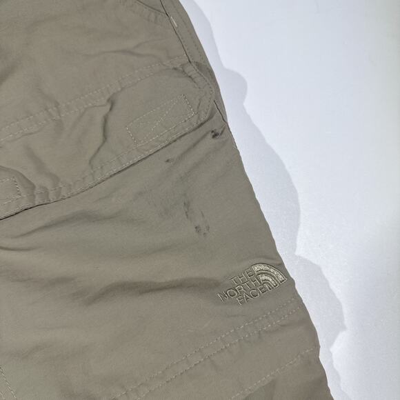 The North Face Pants Mens XL Tan Paramount Pro Convertible Hiking Outdoor Belted - Picture 4 of 14